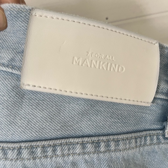 7 For All Mankind Men Light Wash Easy Straight Jeans - Picture 16 of 16